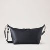 MULBERRY Heritage Crossbody Clipper Eco Scotchgrain Bag In Black Clearance