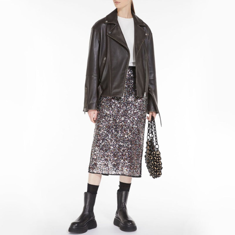 WEEKEND MAXMARA Robert Sequin Skirt In Multi | Collen & Clare Best