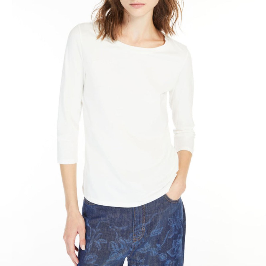 WEEKEND MAXMARA Multia Organic Cotton T Shirt In White Online