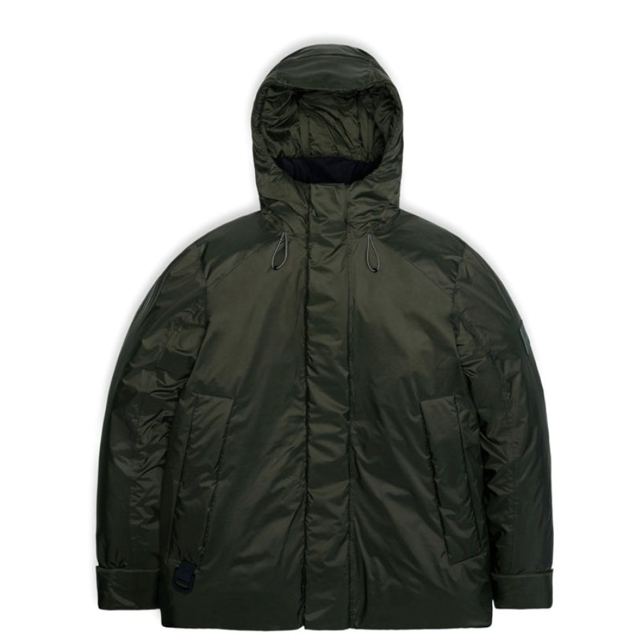 RAINS Vardo Jacket In Green | Collen & Clare Clearance