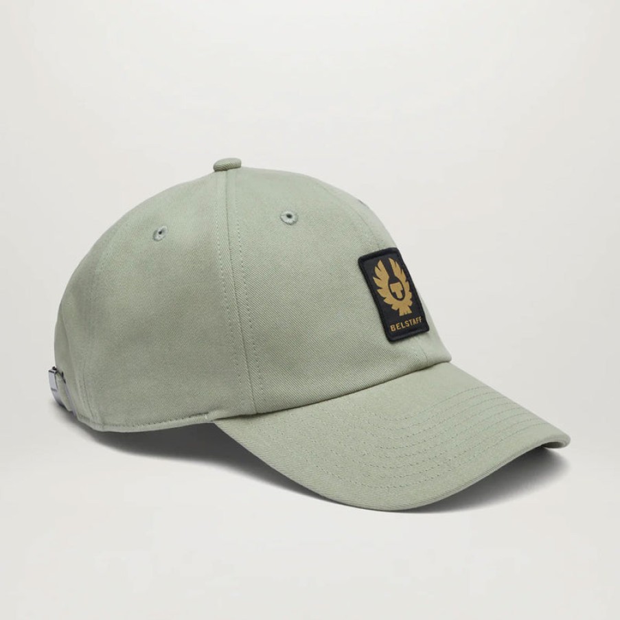 BELSTAFF Phoenix Logo Cap In Echo Green Online